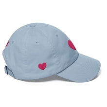 Load image into Gallery viewer, heart Dad hat for girls-Hat-PureDesignTees