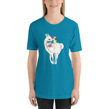 Load image into Gallery viewer, Lovely Llama Short-Sleeve Unisex T-Shirt-PureDesignTees