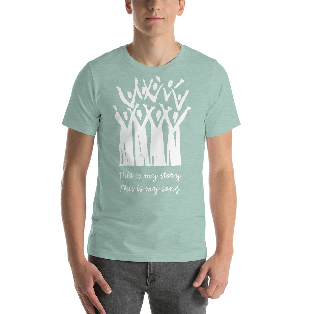 Choir This is My Story This is My Song Short-Sleeve Unisex T-Shirt-t-shirt-PureDesignTees