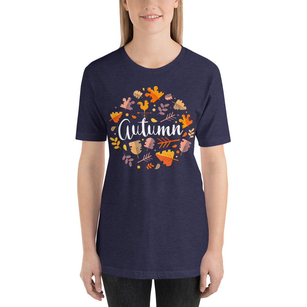Autumn Design Short-Sleeve Unisex T-Shirt-t-shirt-PureDesignTees