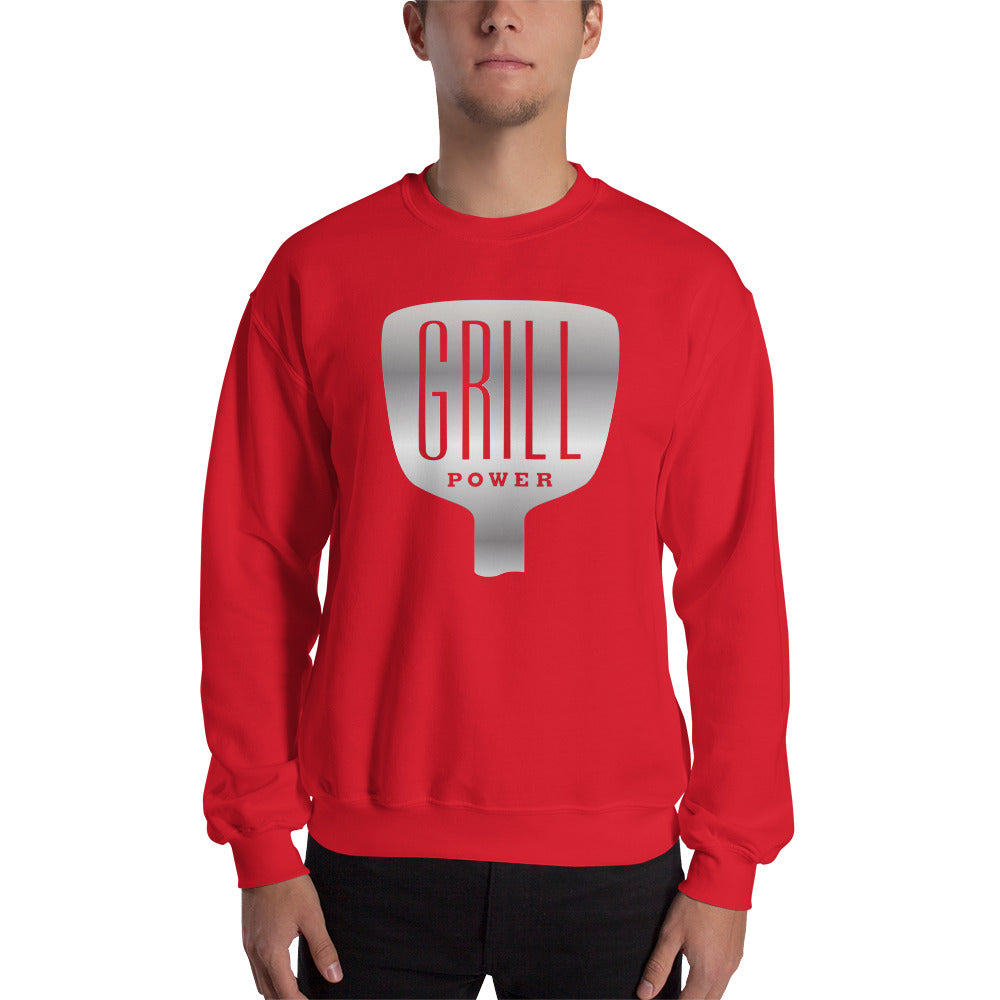 Grill Power Sweatshirt-Sweatshirt-PureDesignTees