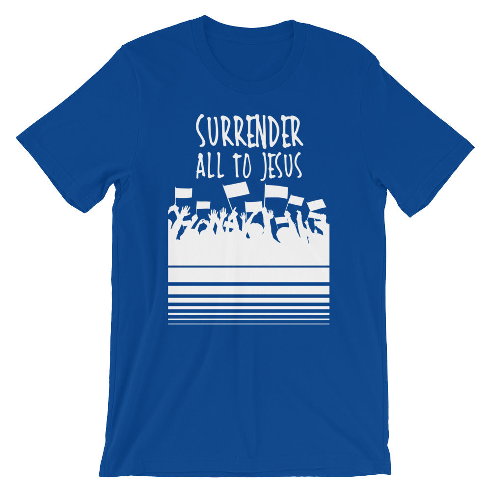 Surrender All to Jesus Unisex short sleeve t-shirt-T-Shirt-PureDesignTees