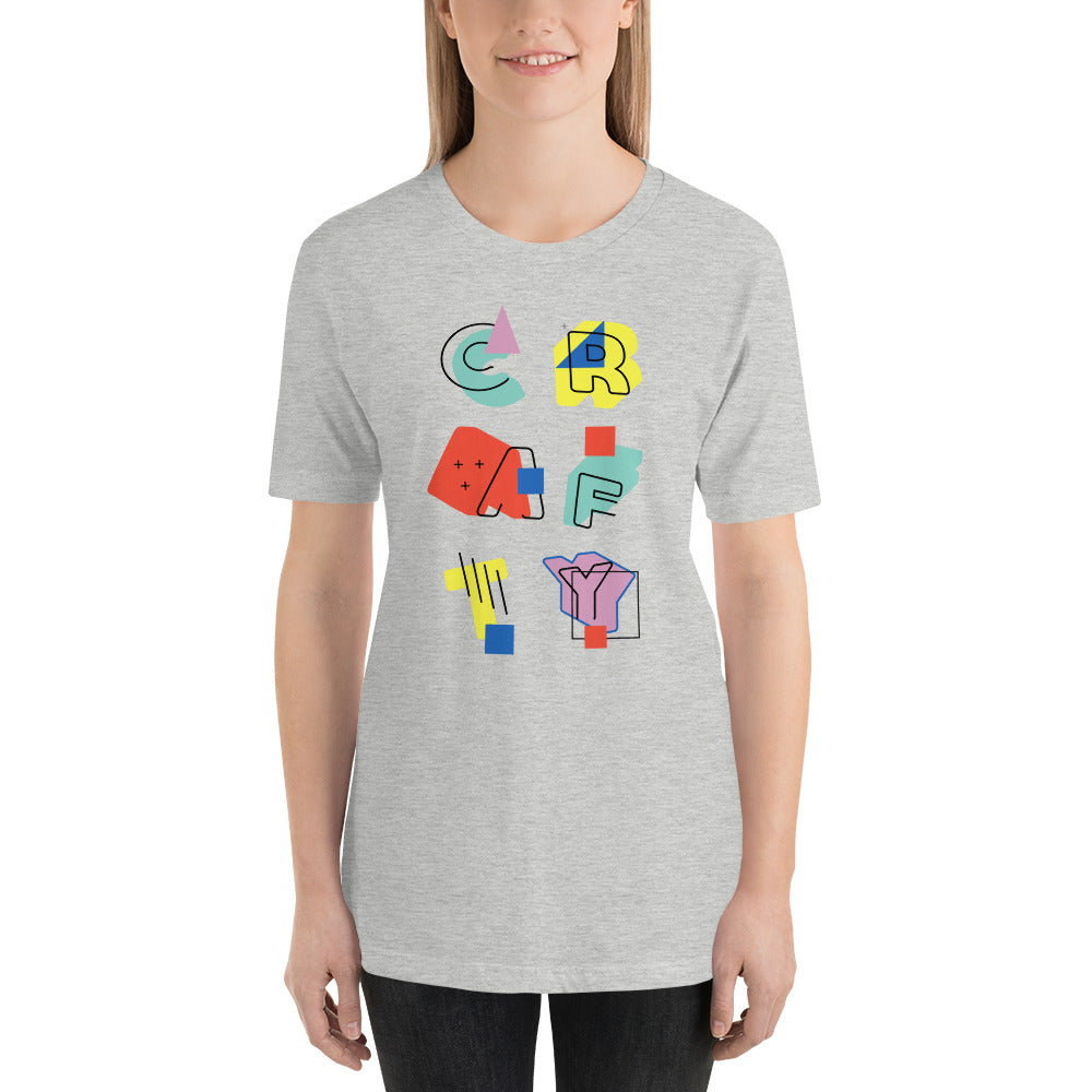 Crafty Short-Sleeve Unisex T-Shirt-t-shirt-PureDesignTees