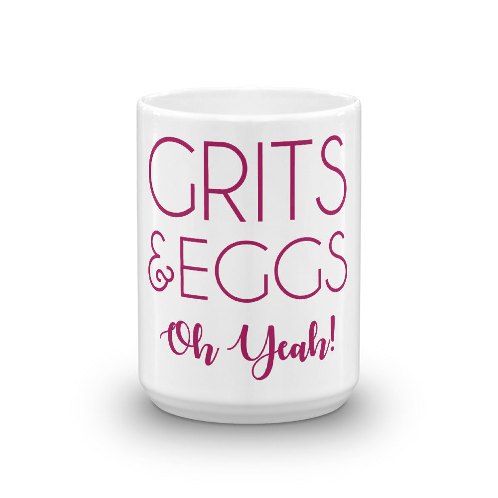Grits & Eggs Oh Yeah! Mug-Mug-PureDesignTees