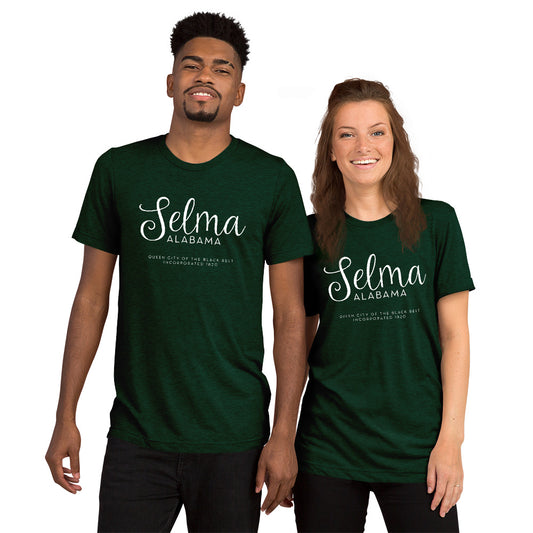 Selma Alabama Short sleeve t-shirt-Tri-blend T-shirt-PureDesignTees