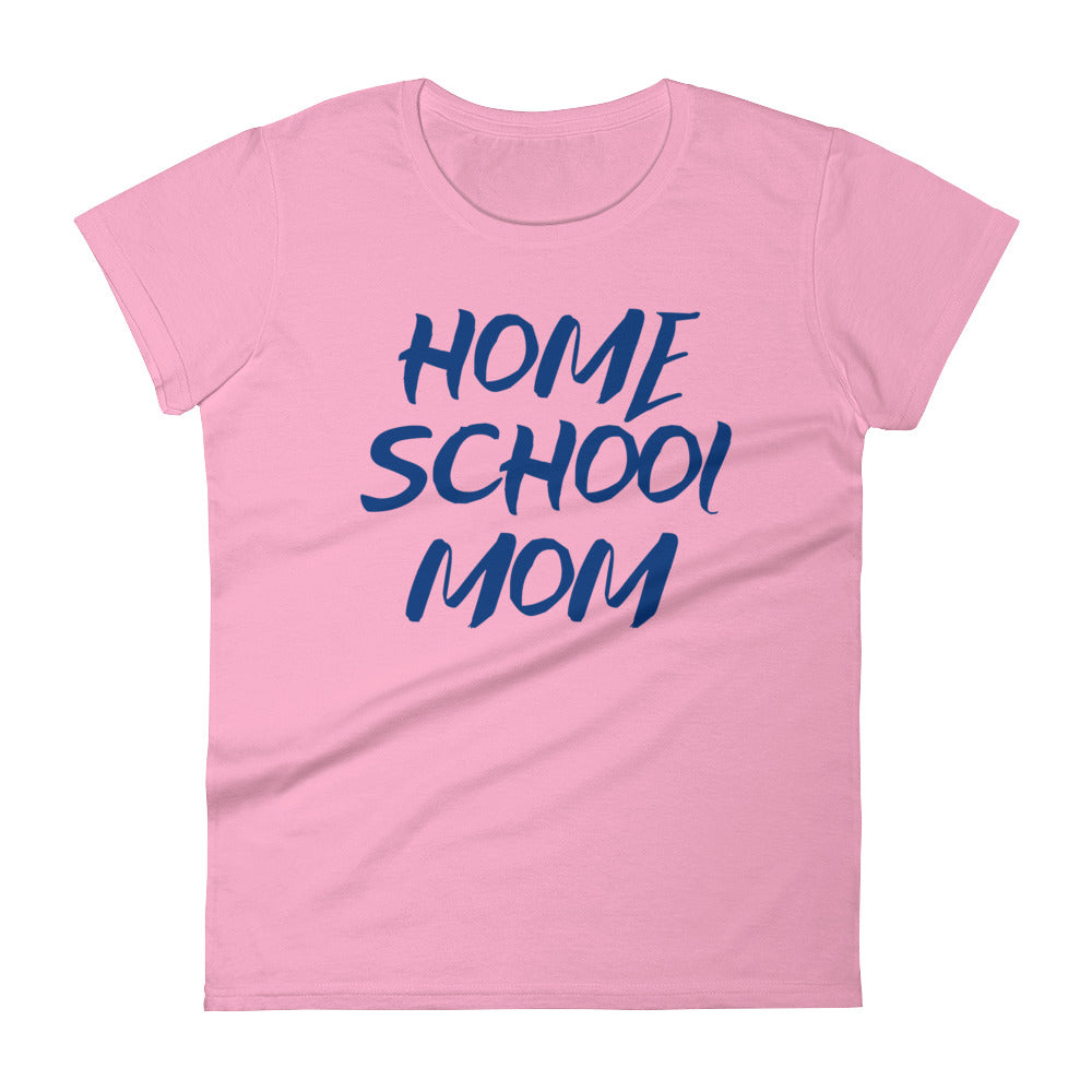 Homeschool Mom Women's short sleeve t-shirt-T-Shirt-PureDesignTees