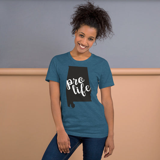 Pro-Life Alabama Short-Sleeve Unisex T-Shirt-t-shirt-PureDesignTees