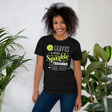 Load image into Gallery viewer, She Leaves a Little Sparkle Short-Sleeve Unisex T-Shirt-t-shirt-PureDesignTees
