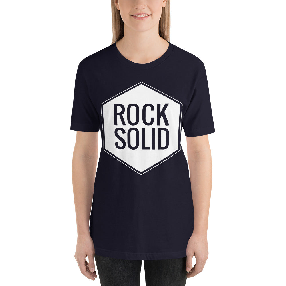 Rock Solid Short-Sleeve Unisex T-Shirt-T-Shirt-PureDesignTees
