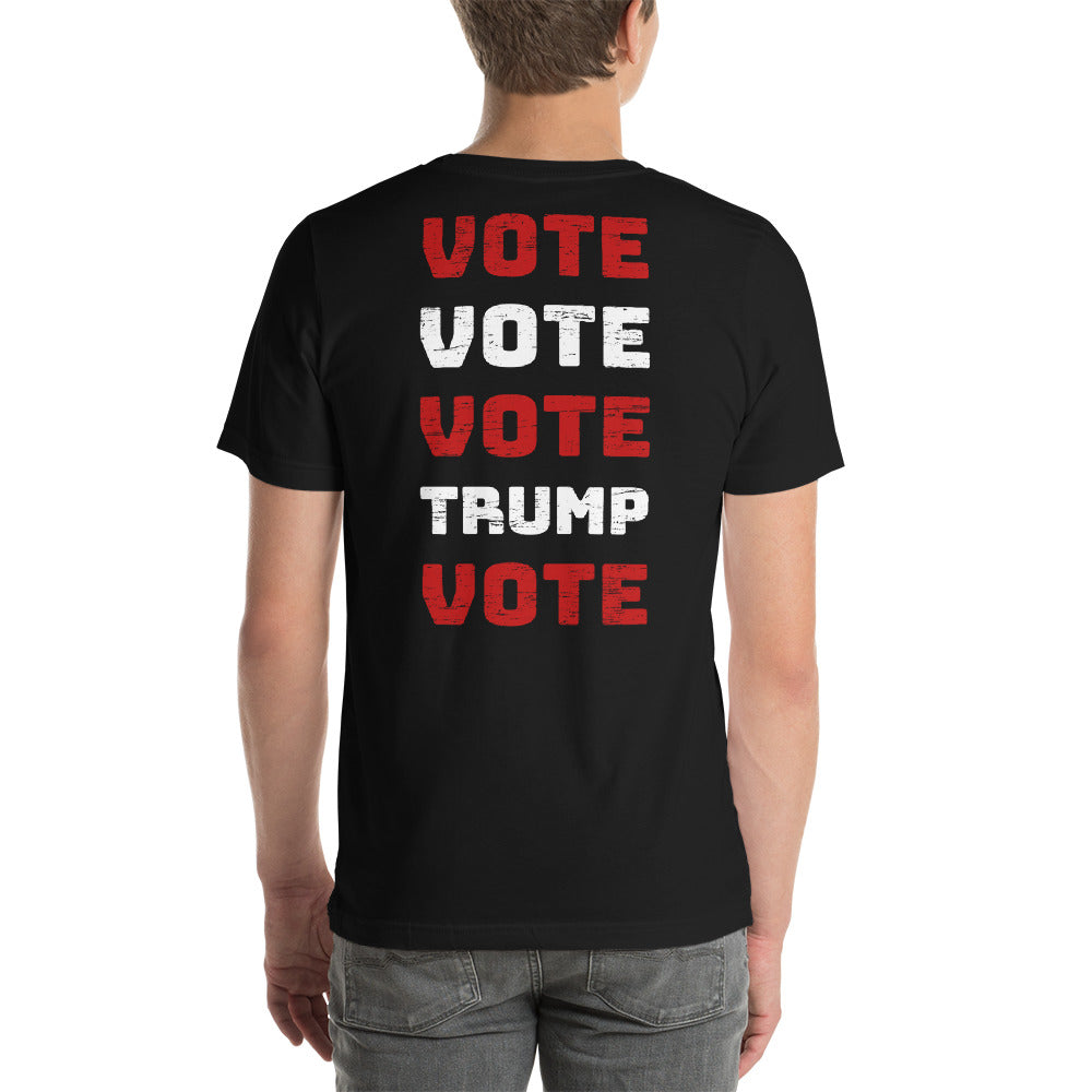 Vote Trump Short-Sleeve Unisex T-Shirt-T-Shirt-PureDesignTees