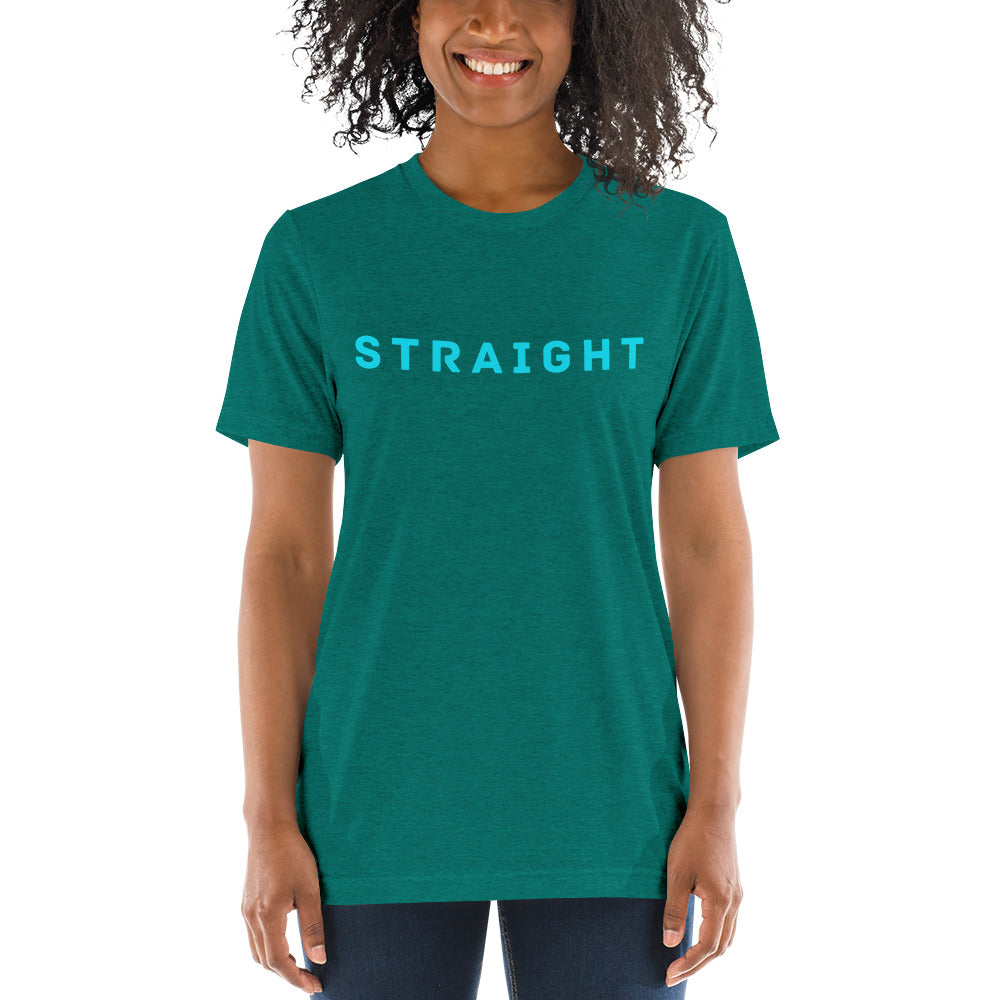 Straight Short sleeve Tri-blend t-shirt-tri-blend t-shirt-PureDesignTees