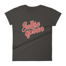 Load image into Gallery viewer, Selfie Queen Women&#39;s short sleeve t-shirt-T-Shirt-PureDesignTees