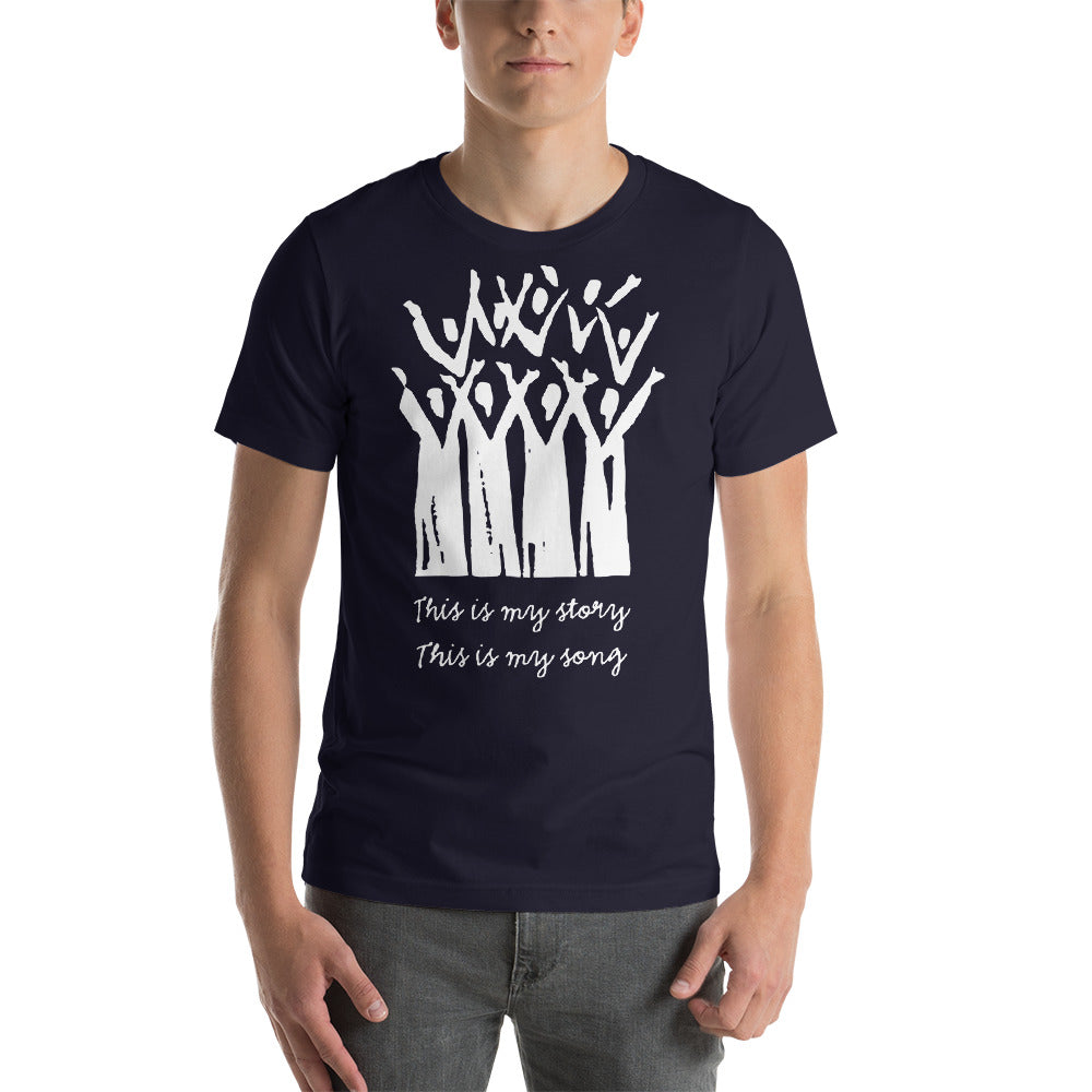 Choir This is My Story This is My Song Short-Sleeve Unisex T-Shirt-t-shirt-PureDesignTees