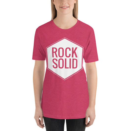 Rock Solid Short-Sleeve Unisex T-Shirt-T-Shirt-PureDesignTees