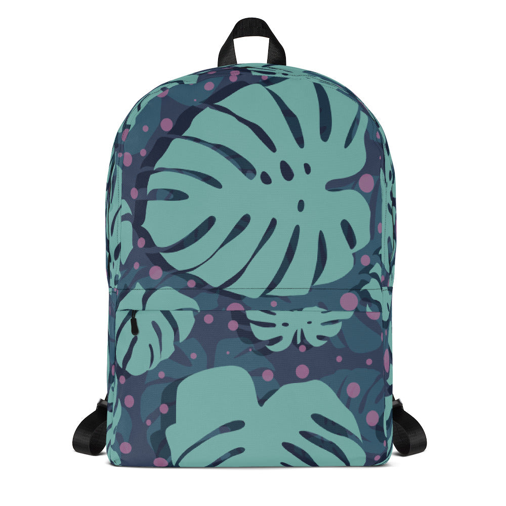 Lovely Floral Backpack-backpack-PureDesignTees