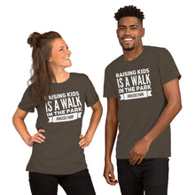 Load image into Gallery viewer, Raising Kids Is a Walk In the Park Short-Sleeve Unisex T-Shirt-t-shirt-PureDesignTees