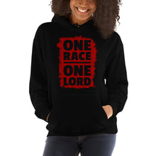 Load image into Gallery viewer, One Race One Lord Hooded Sweatshirt-Hoodie-PureDesignTees