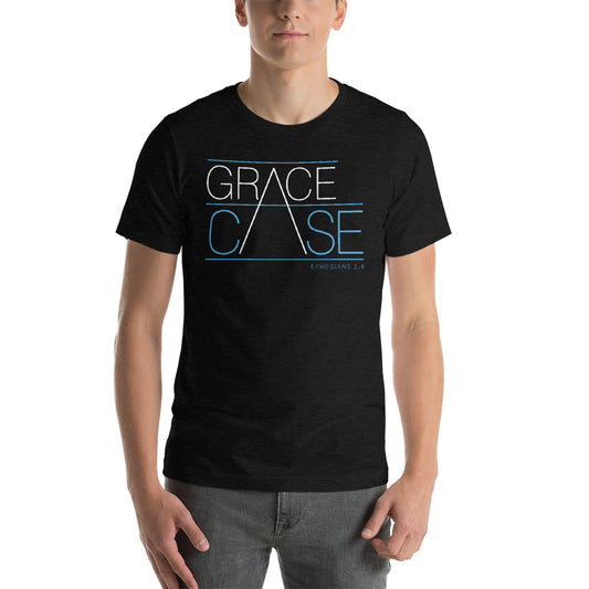 Grace Case Ephesians 2:8 Short-Sleeve Unisex T-Shirt-T-Shirt-PureDesignTees