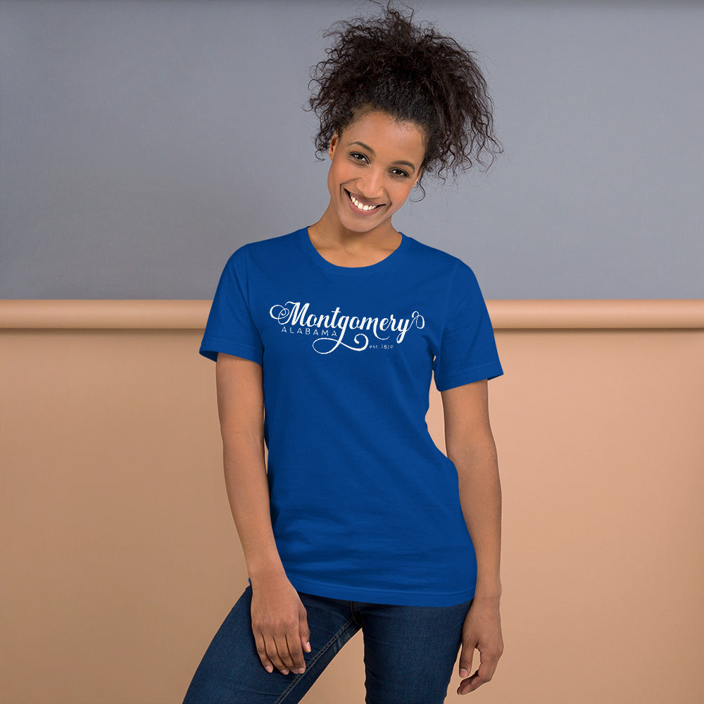Montgomery Alabama Short-Sleeve Unisex T-Shirt-T-Shirt-PureDesignTees
