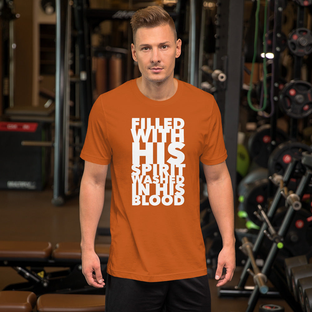 Filled With His Spirit Short-Sleeve Unisex T-Shirt-T-Shirt-PureDesignTees