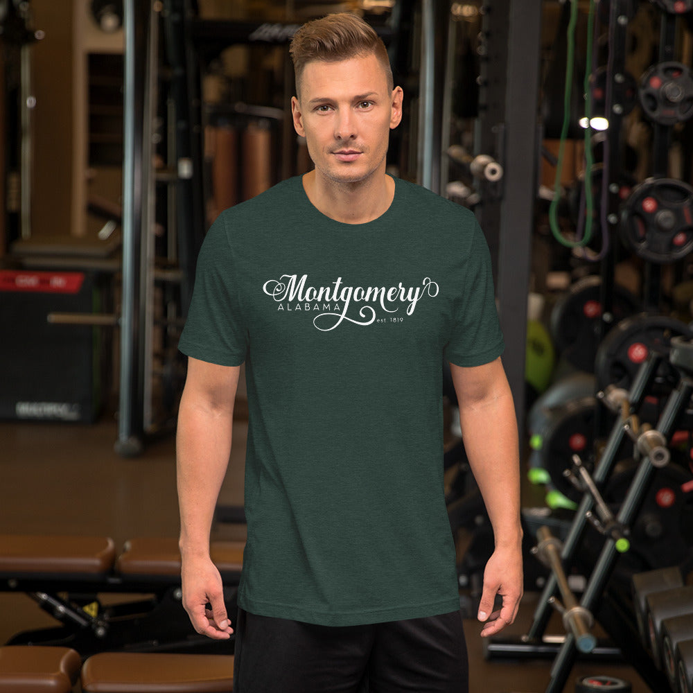 Montgomery Alabama Short-Sleeve Unisex T-Shirt-T-Shirt-PureDesignTees