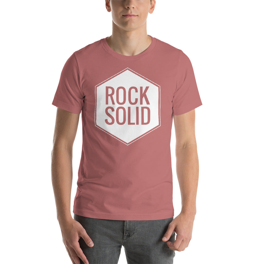 Rock Solid Short-Sleeve Unisex T-Shirt-T-shirt-PureDesignTees