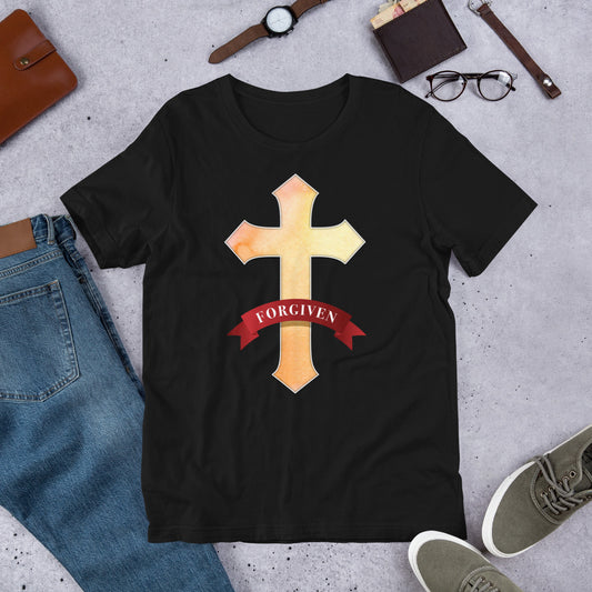 Forgiven Short-Sleeve Unisex T-Shirt-t-shirt-PureDesignTees