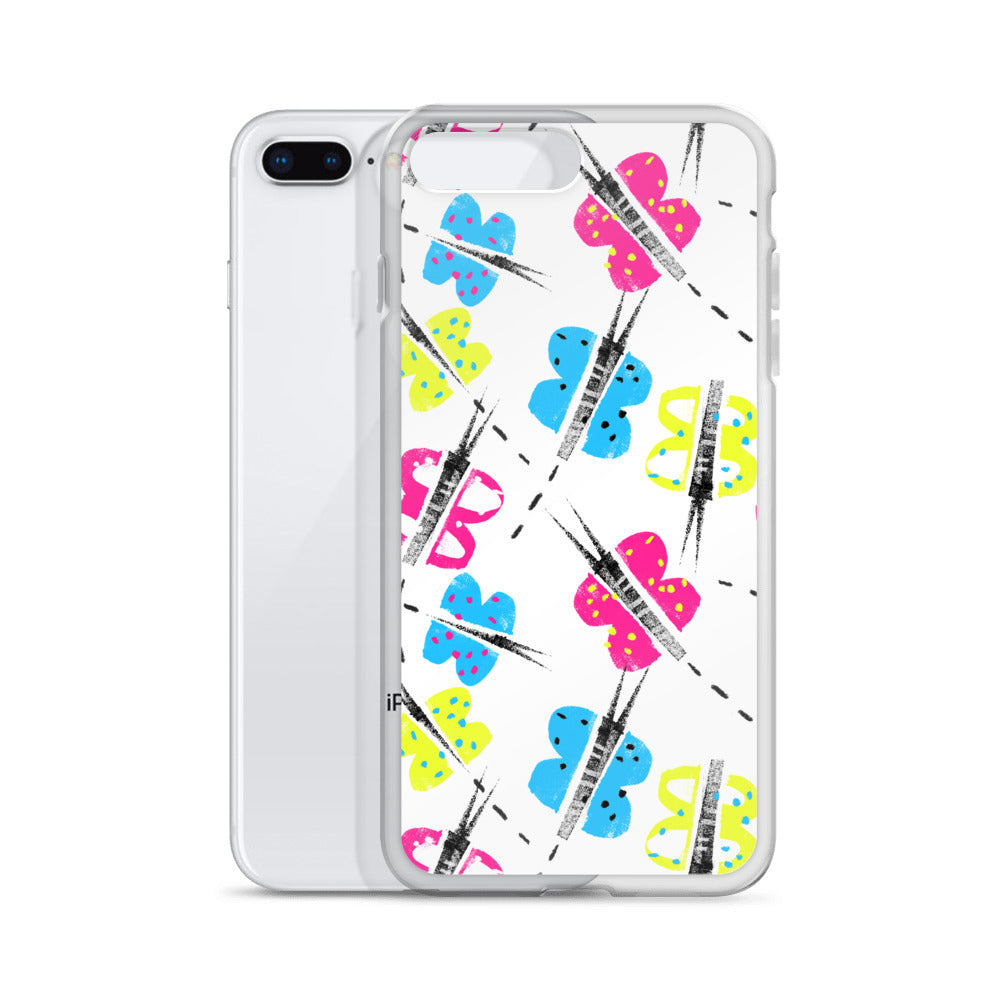 Fun Butterfly iPhone Case-phone case-PureDesignTees