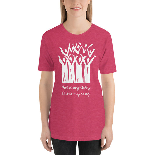 Choir This is My Story This is My Song Short-Sleeve Unisex T-Shirt-T-shirt-PureDesignTees