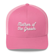 Load image into Gallery viewer, Mother of the Groom Trucker Cap-Hat-PureDesignTees