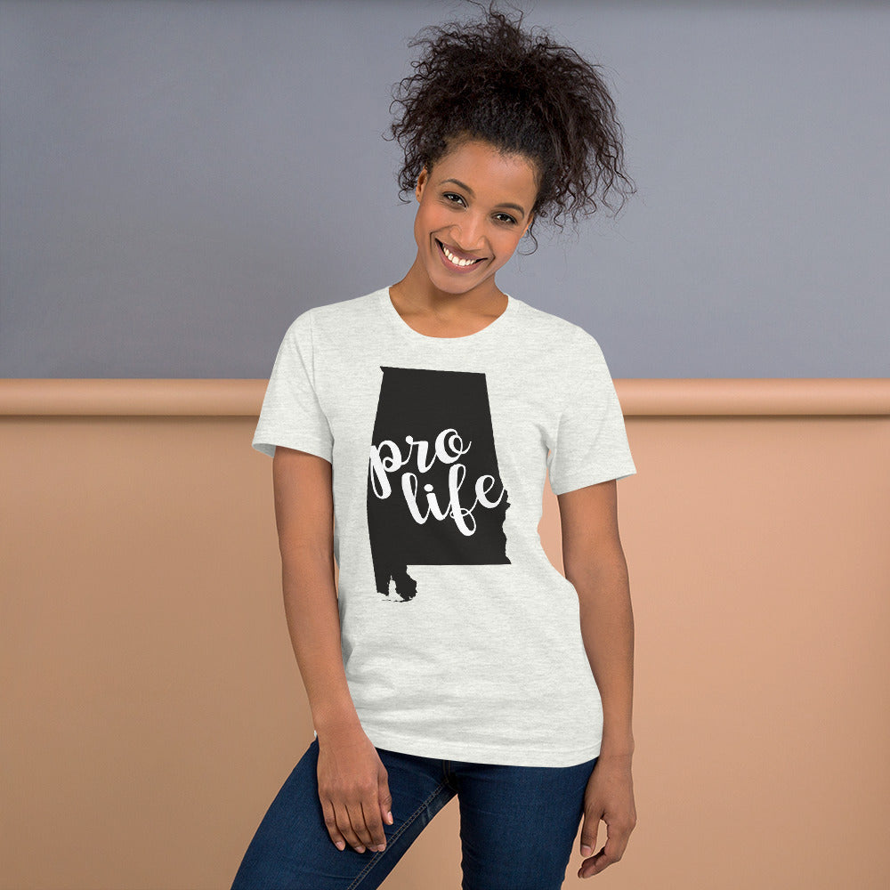 Pro-Life Alabama Short-Sleeve Unisex T-Shirt-t-shirt-PureDesignTees