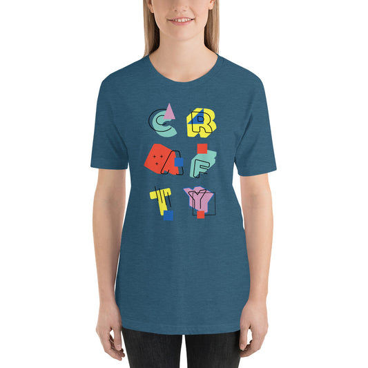 Crafty Short-Sleeve Unisex T-Shirt-t-shirt-PureDesignTees