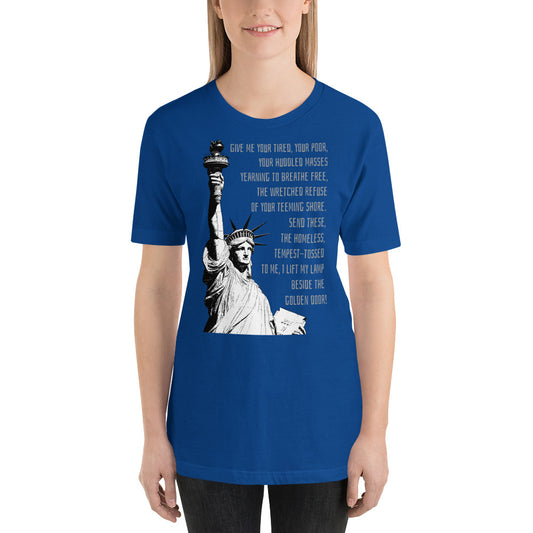 Statue of Liberty Short-Sleeve Unisex T-Shirt-t-shirt-PureDesignTees