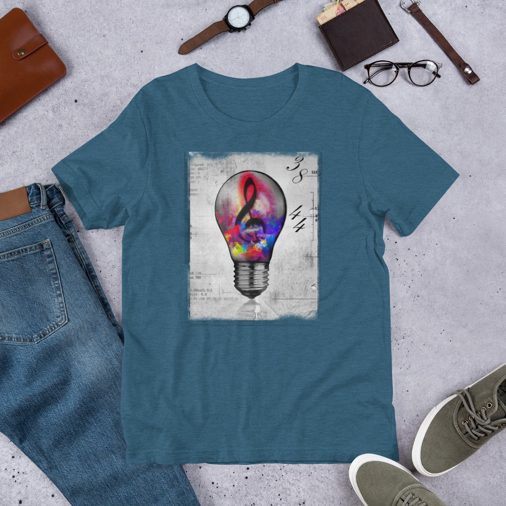 Musical Ideas Short-Sleeve Unisex T-Shirt-t-shirt-PureDesignTees