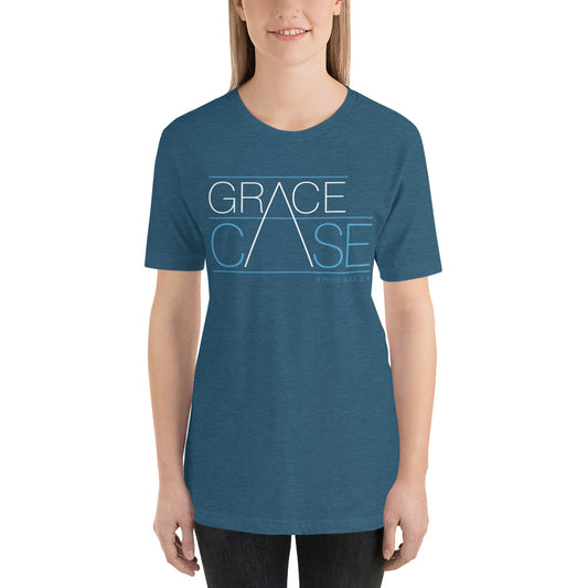 Grace Case Ephesians 2:8 Short-Sleeve Unisex T-Shirt-T-Shirt-PureDesignTees