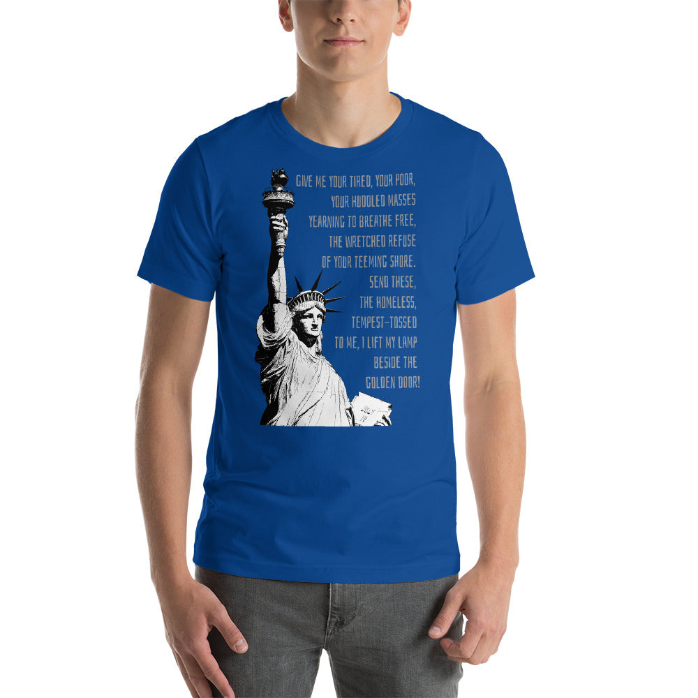 Statue of Liberty Short-Sleeve Unisex T-Shirt-T-Shirt-PureDesignTees