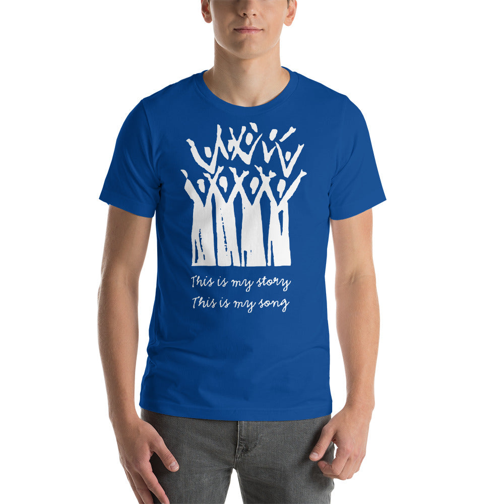 Choir This is My Story This is My Song Short-Sleeve Unisex T-Shirt-t-shirt-PureDesignTees