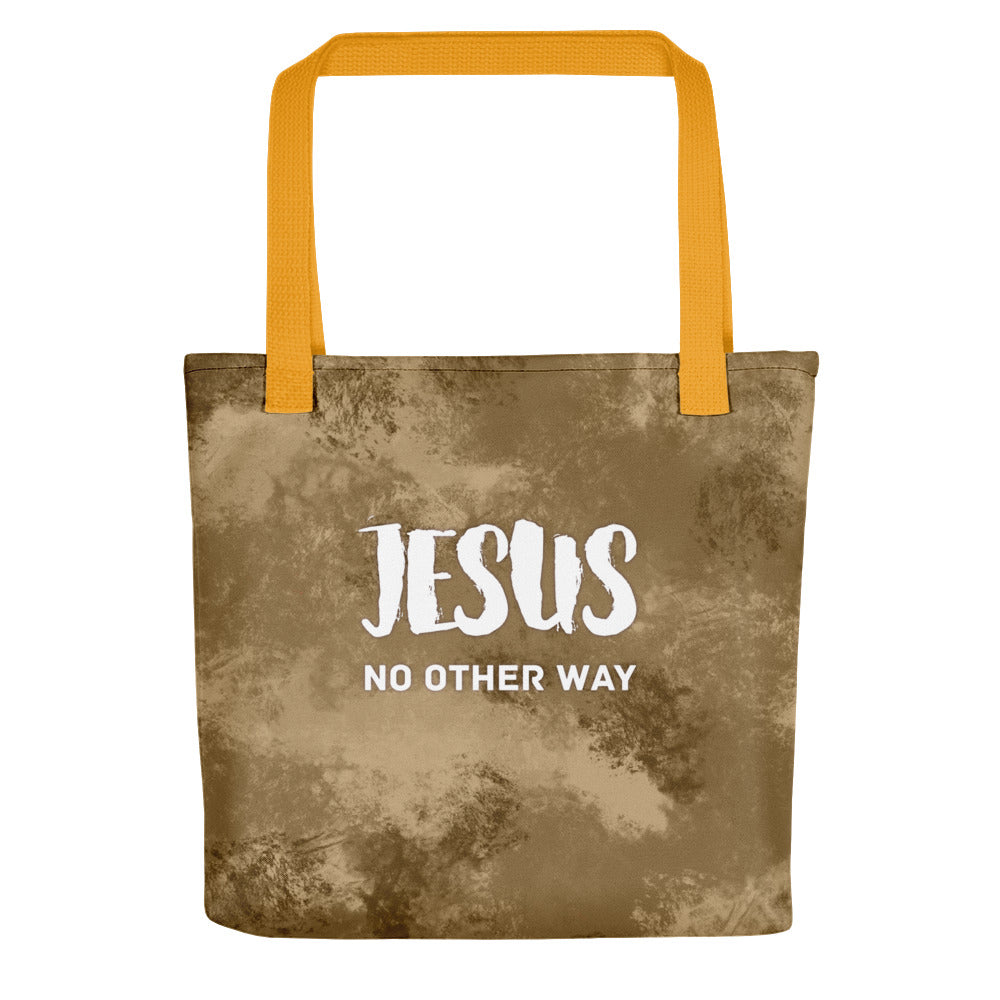 Jesus No Other Way Tote bag-Tote-PureDesignTees
