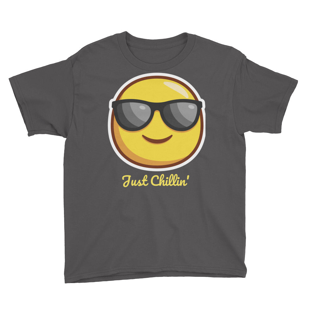 Just Chillin' Youth Short Sleeve T-Shirt-T-Shirt-PureDesignTees