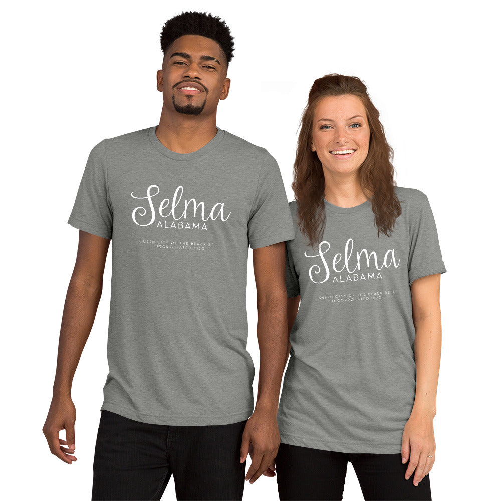 Selma Alabama Short sleeve t-shirt-Tri-blend T-shirt-PureDesignTees