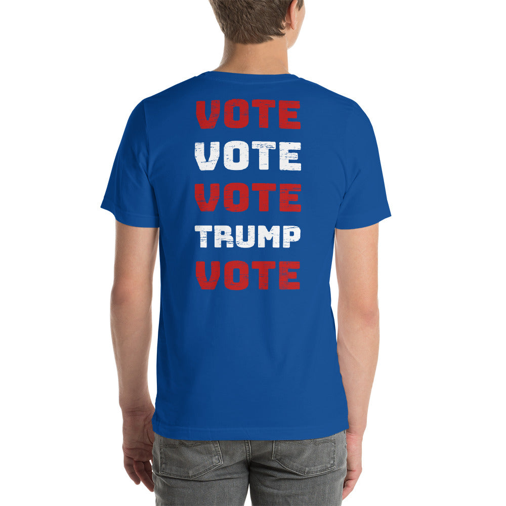 Vote Trump Short-Sleeve Unisex T-Shirt-T-Shirt-PureDesignTees