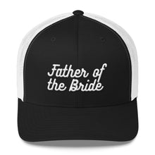 Load image into Gallery viewer, Father of the Bride Trucker Cap-Hat-PureDesignTees