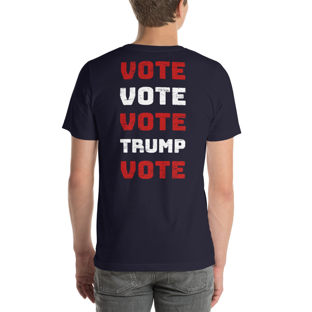 Vote Trump Short-Sleeve Unisex T-Shirt-T-Shirt-PureDesignTees