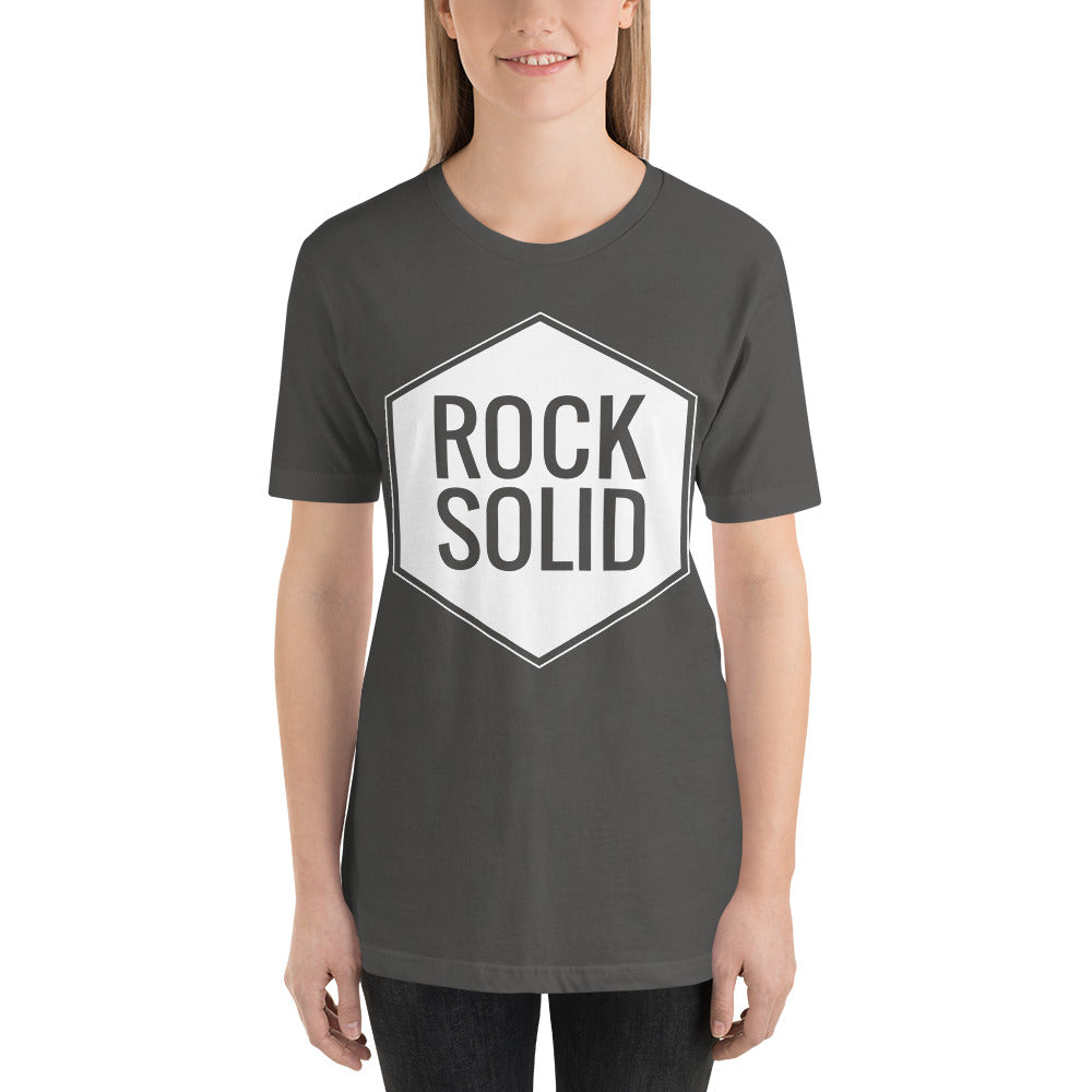 Rock Solid Short-Sleeve Unisex T-Shirt-T-Shirt-PureDesignTees