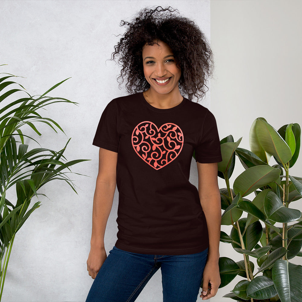 Gardener's Heart Short-Sleeve Unisex T-Shirt-t-shirt-PureDesignTees