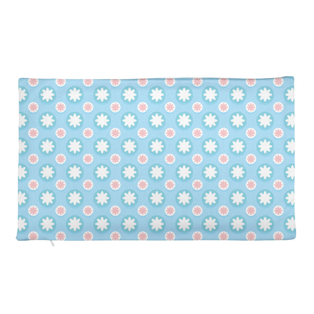 baby blue Rectangular Pillow Case only-PureDesignTees