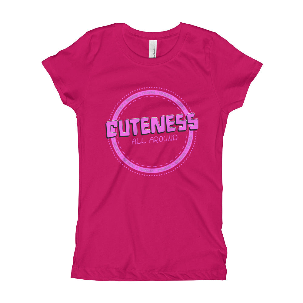 Cuteness All Around Girl's T-Shirt-T-Shirt-PureDesignTees