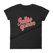 Load image into Gallery viewer, Selfie Queen Women&#39;s short sleeve t-shirt-T-Shirt-PureDesignTees