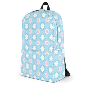Baby blue Backpack-backpack-PureDesignTees