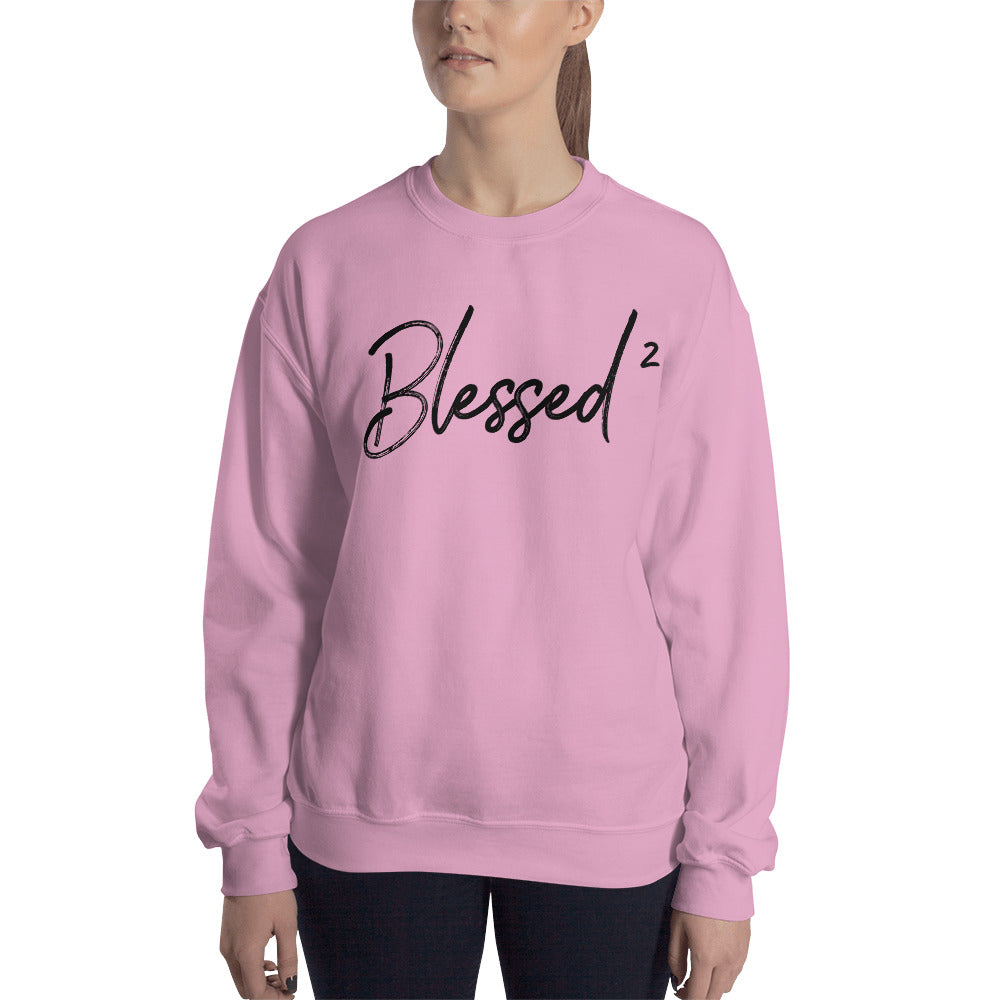 Customizable Blessed Sweatshirt-Sweatshirt-PureDesignTees